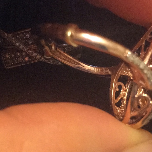 Rose Gold Rare Madeira Citrine Ring - Picture 4 of 8